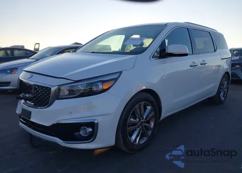 2015 Kia Sedona Sx Luxury z USA, uszkodzony, nr VIN KNDME5C10F6035695